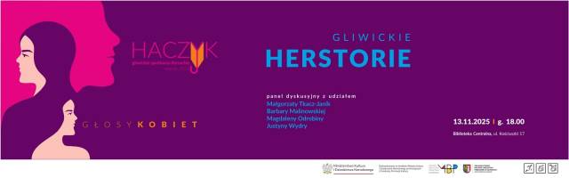Haczyk 2025 — Gliwickie herstorie — panel dyskusyjny