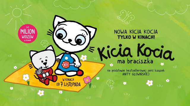 Kicia Kocia ma braciszka  | Kinowy podwieczorek dla rodziny