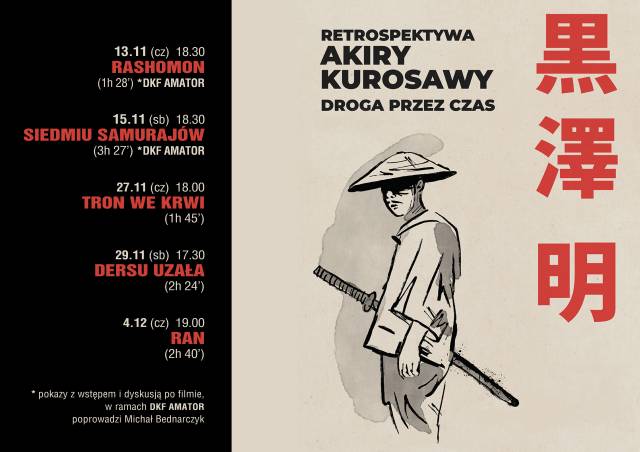 Droga przez czas. Retrospektywa Akiry Kurosawy