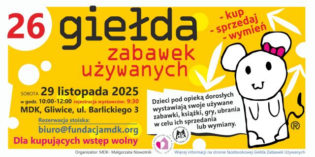 26. Giełda Zabawek Używanych