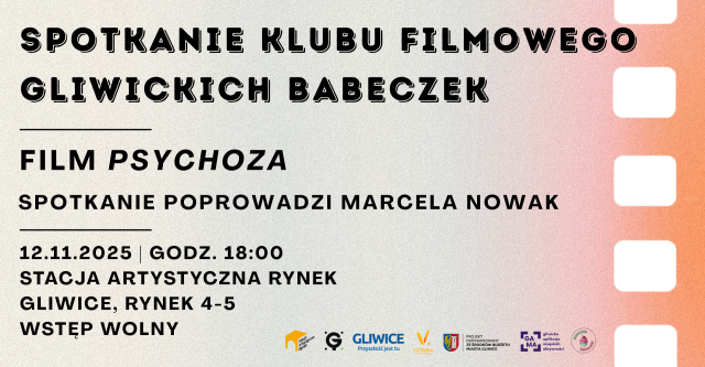 Spotkanie klubu filmowego Gliwickich Babeczek | Film "Psychoza"