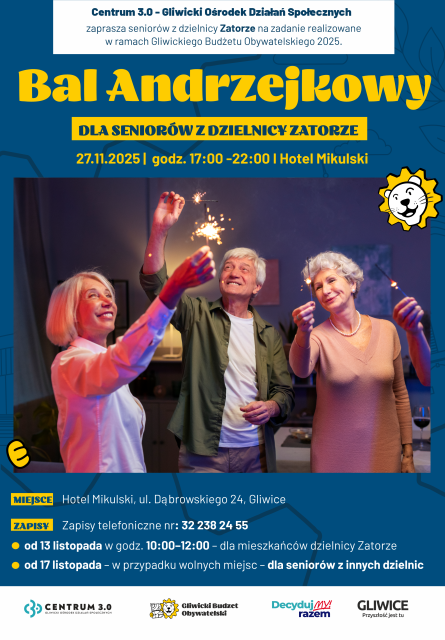 Bal Andrzejkowy I Seniorzy dzielnica ZATORZE I GBO 2025