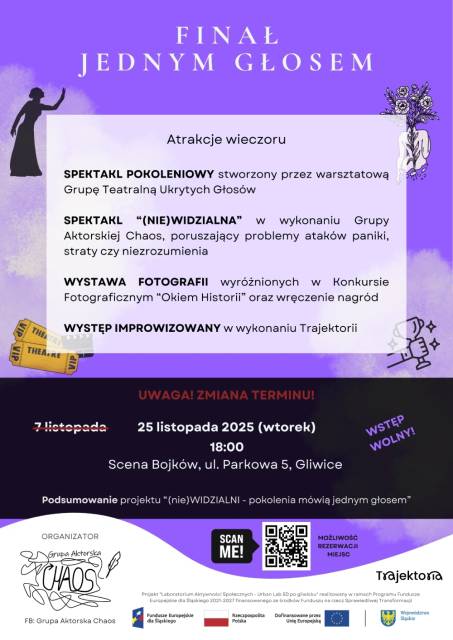 Finał Jednym Głosem - wieczór teatralny
