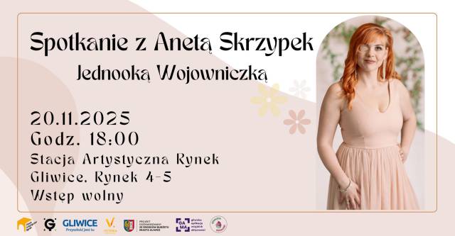 Spotkanie z Anetą Skrzypek jednooką wojowniczką.