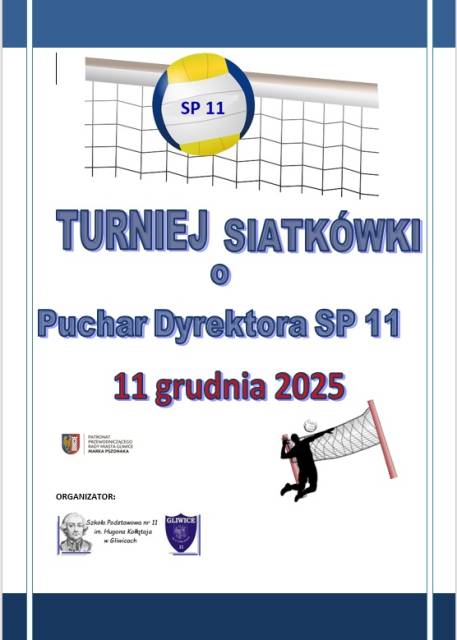 Turniej Siatkówki o Puchar Dyrektora SP 11