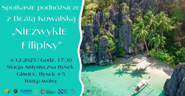 Spotkanie podróżnicze z Beatą Kowalską "Niezwykłe Filipiny"