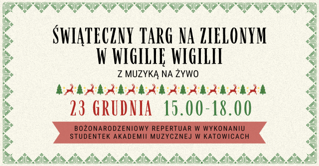 Targ na Zielonym w wigilię Wigilii