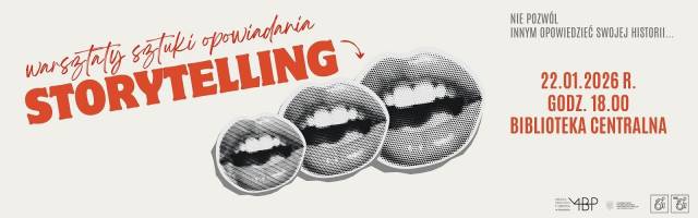 Storytelling – warsztaty sztuki opowiadania
