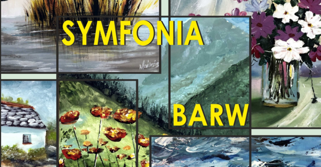 Wernisaż wystawy prac grupy malarskiej prowadzonej przez Magdę Ociepę-Smolińską „Symfonia barw”