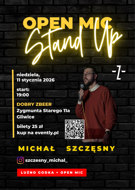 STAND - UP luźno godka/OpenMic