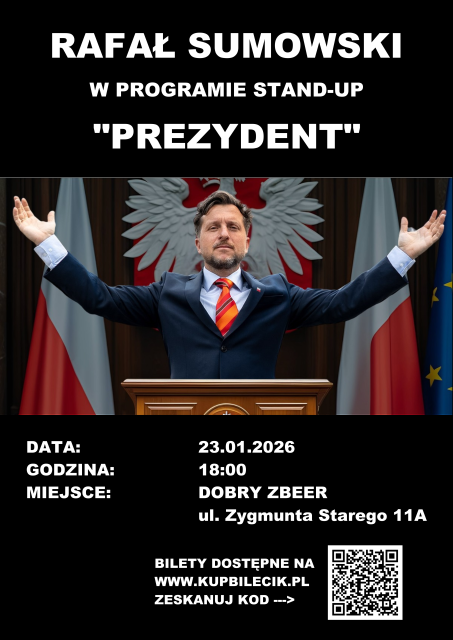 Stand-Up: Rafał Sumowski w programie "Prezydent"