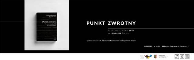 Punkt zwrotny - spotkanie autorskie z Bogusławem Traczem i Sebastianem Rosenbaumem. 