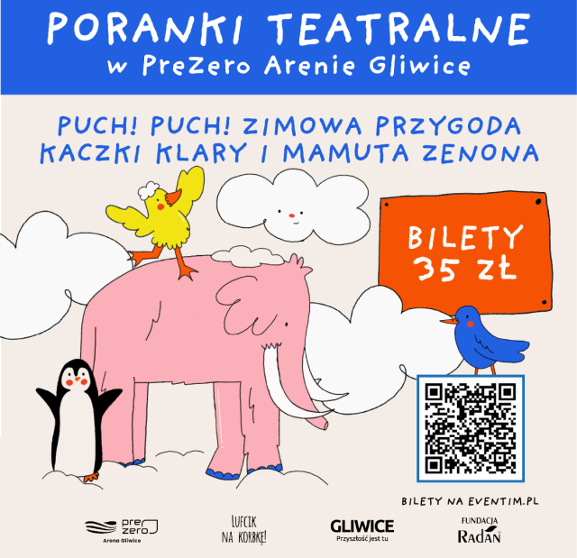 Puch! Puch! Zimowa przygoda Kaczki Klary i Mamuta Zenona