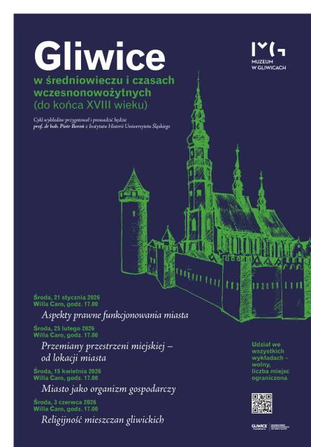 Nowy cykl wykładów: „Gliwice w średniowieczu i czasach wczesnonowożytnych” (do końca XVIII wieku)