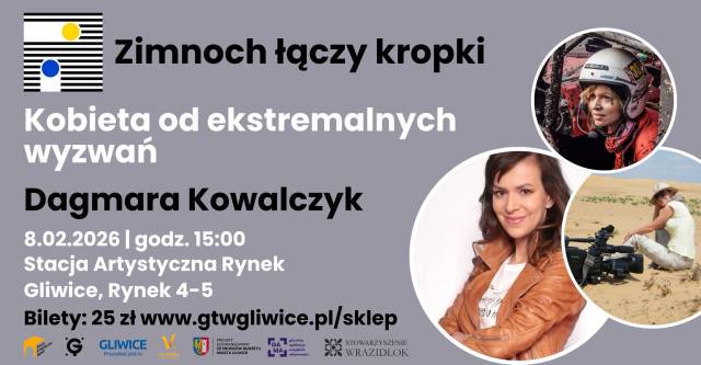 Zimnoch łączy kropki | "Kobieta od ekstremalnych wyzwań" - Spotkanie z Dagmarą Kowalczyk 