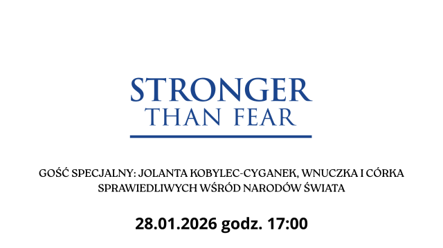 Spotkanie wokół książki „Stronger Than Fear – Silniejsi od strachu”