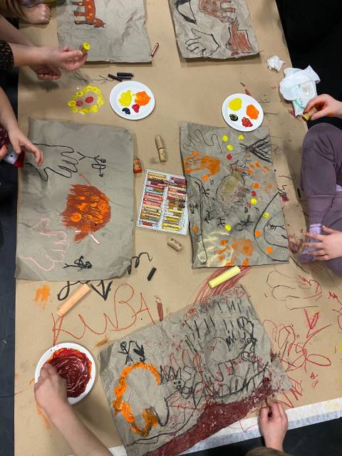 Tu sztuka przedszkolaka - rodzinne warsztaty artystyczne dla grupy wiekowej 3-5 lat