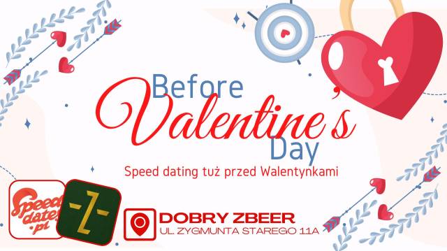 Before Valentine’s Day Gliwice! Szybkie Randki w Dobrym Zbeerze! :) (grupa 29-39 lat) 13.02.2026