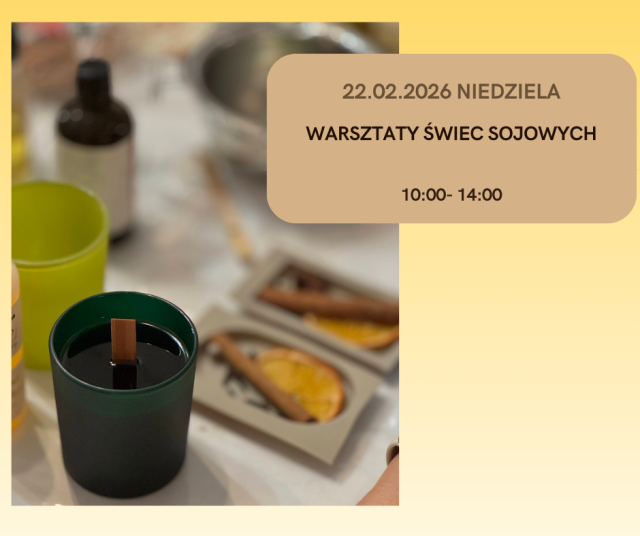 Warsztaty tworzenia świec sojowych