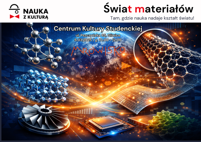 Nauka z Kulturą - świat materiałów / tam, gdzie nauka nadaje kształt światu