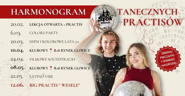 Lekca otwarta | 20 lutego | Taneczny Practis