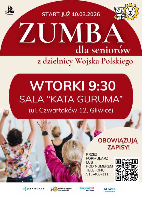 Zumba dla seniorów I Wojska Polskiego I GBO 2026