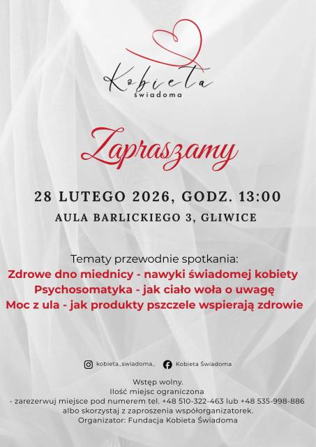 Spotkanie z cyklu "Kobieta Świadoma"