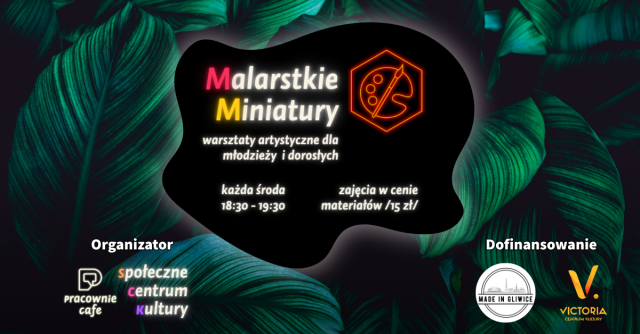 Malarskie Miniatury - warsztaty w Pracownie Cafe