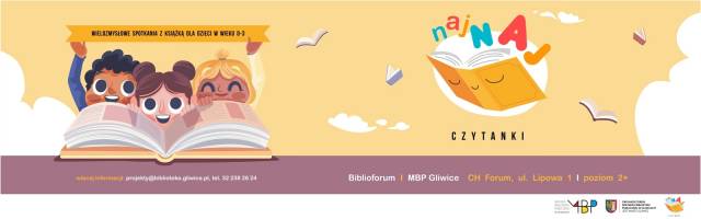 NAJNAJCZYTANKI – wielozmysłowe spotkania z książką dla najmłodszych