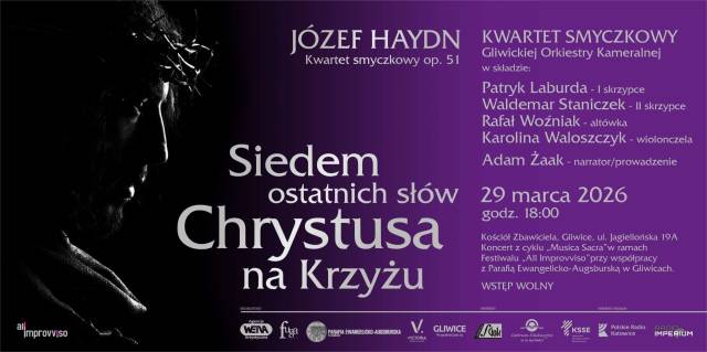 Koncert Wielkopostny | kwartet Gliwickiej Orkiestry Kameralnej