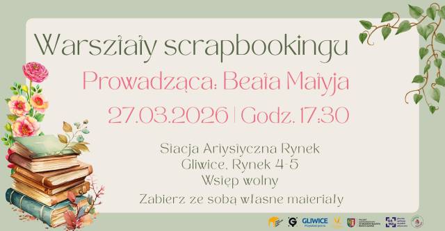 Warsztaty scrapbookingu z Beatą Matyją