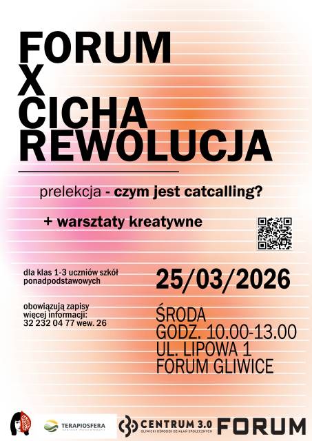 Cicha Rewolucja I Wydarzenie dla młodzieży I CH Forum 25.03.2026