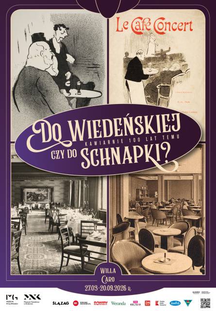 Otwarcie wystawy „Do Wiedeńskiej czy do Schnapki? Kawiarnie 100 lat temu” połączone z wykładem kuratorskim