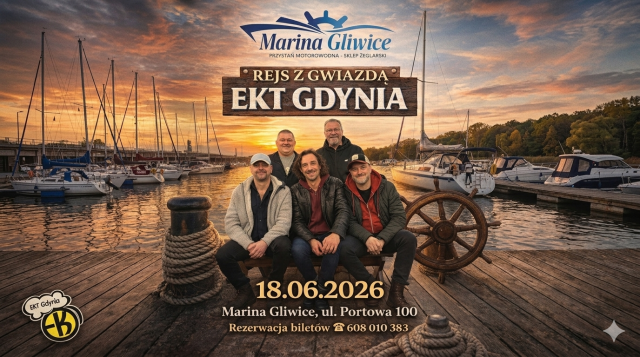 Rejs z Gwiazdą: EKT Gdynia na pokładzie Mariny Gliwice