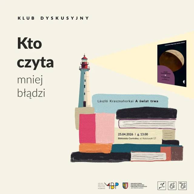 Klub Dyskusyjny. Kto czyta, mniej błądzi