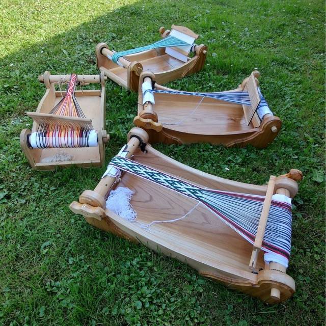 PasCudne warsztaty: Tkanie krajek metodą wybierania wzoru (pick-up weaving)