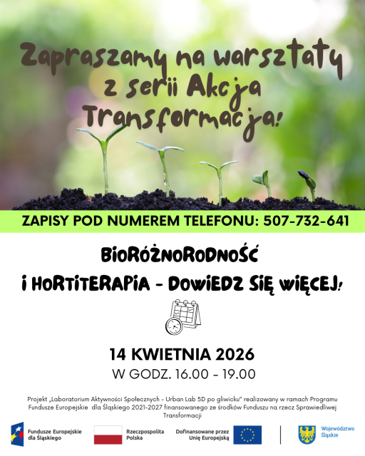 Bioróżnorodność i hortiterapia - dotknij natury.