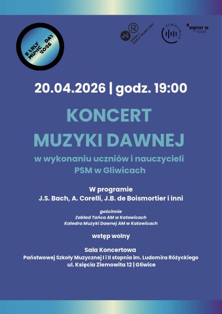 Early Music Day w PSM Gliwice