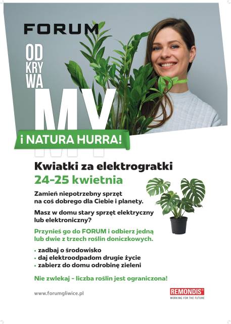 HURRA, NIECH ŻYJE NATURA – I KWIATKI ZA ELEKTROGRATKI