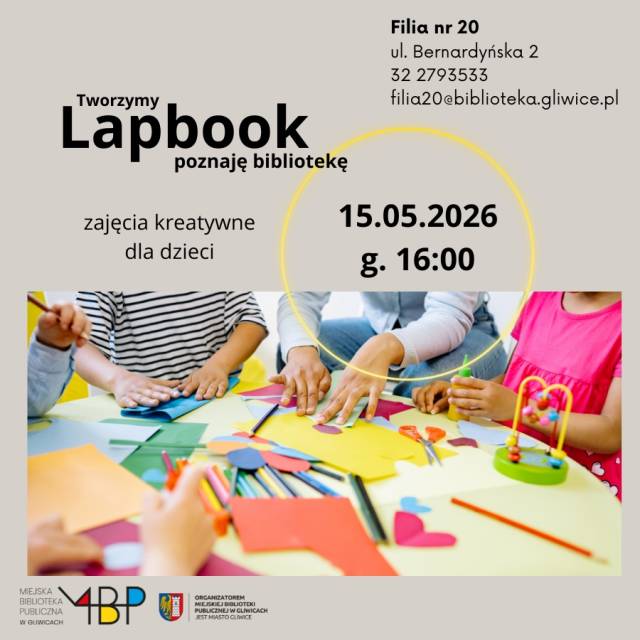 Lapbook: poznaję bibliotekę