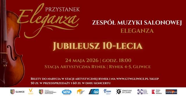 Jubileuszowy Koncert Zespołu Muzyki Salonowej ELEGANZA