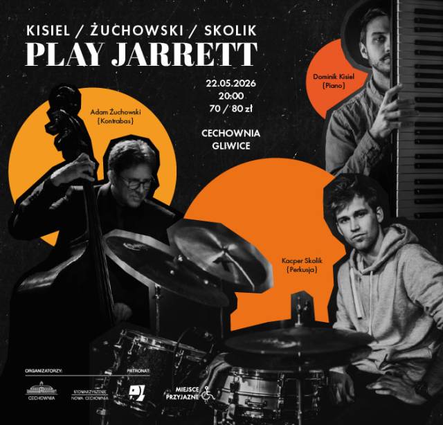 Kisiel | Żuchowski | Skolik PLAY JARRETT – KONCERT w Cechowni