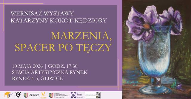 Wystawa prac Katarzyny Kokot-Kędziory "Marzenia, spacer po tęczy".