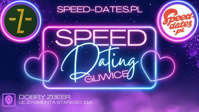 ❤️ Speed Dating Gliwice! Szybkie Randki w Dobrym Zbeerze! :) (grupa 27-38 lat) 26.05.2026