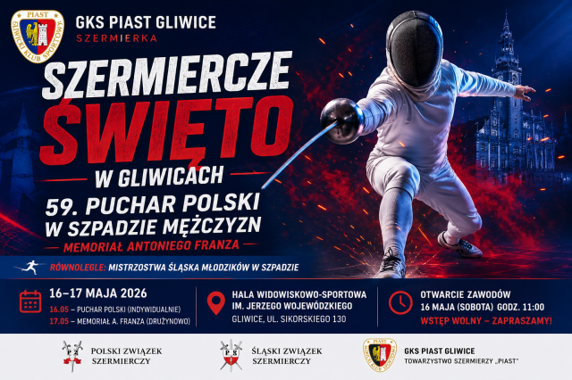 Puchar Polski w Szpadzie Mężczyzn oraz drużynowy Memoriał Antoniego Franza