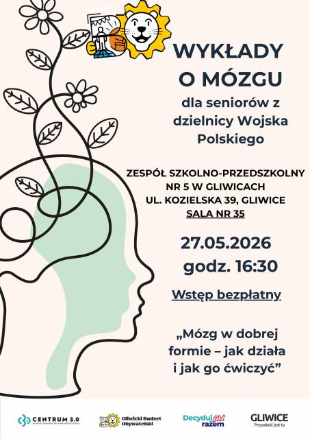 Wykłady o mózgu dla seniorów I Wojska Polskiego I GBO 2026