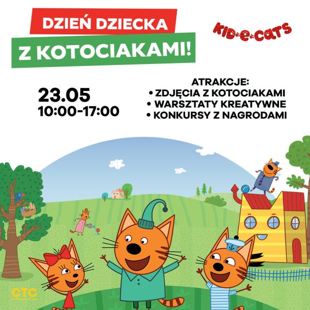 Spotkanie z Kotociakami w Centrum Handlowym Auchan Gliwice – bajkowa przygoda pełna wrażeń