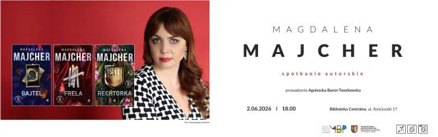 Magdalena Majcher — Spotkanie autorskie