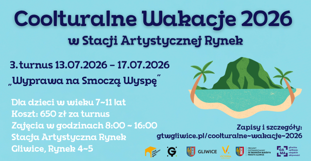 3. turnus 13.07.2026 – 17.07.2026 „Wyprawa na Smoczą Wyspę” | Coolturalne Wakacje 2026