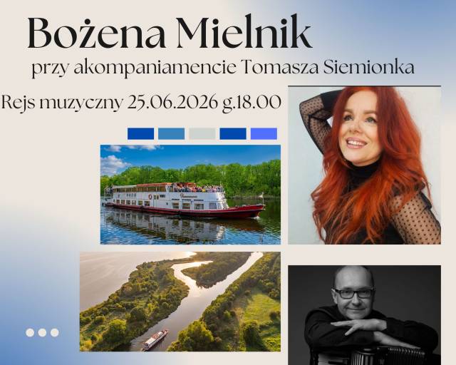 Muzyczny Rejs z Bożeną Mielnik – Magia na Fali